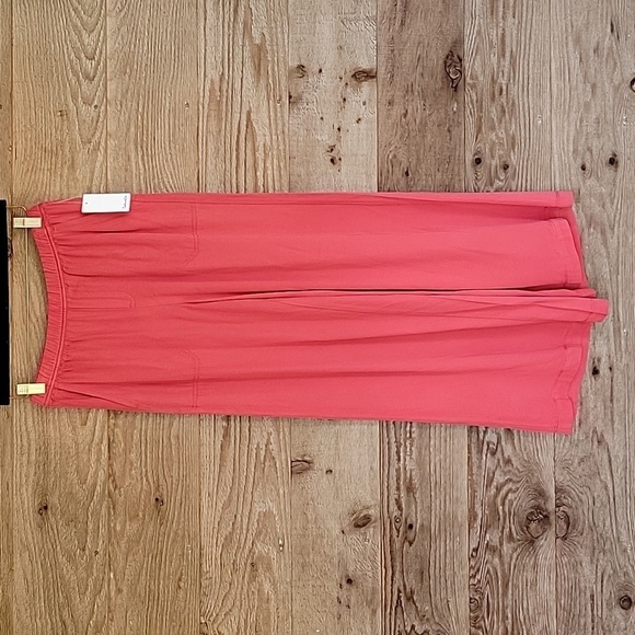 Splendid Size XSmall Watermelon Red Pull On Wide Leg Pants NWT - Picture 1 of 8